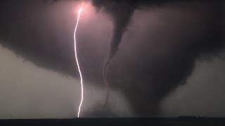 UNREAL TWIN TORNADOES amp Bead Lightning Strike [upl. by Macintyre540]