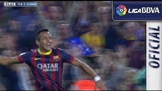 Golazo de Alexis 20 en el FC Barcelona  Real Madrid [upl. by Lauhsoj466]