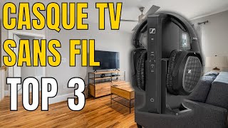 TOP 3  Meilleur Casque TV sans fil 2023 [upl. by Tohcnarf5]