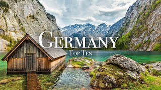 Top 10 Places To Visit In Germany  4K Travel Guide [upl. by Hcelemile6]