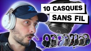 Meilleur Micro Casque Sans Fil pour STREAM  Comparatif 10 Casques Gamer Sans Fil [upl. by Naam]