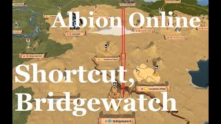 Albion Online  Caerleon to Bridgewatch fast almost safely [upl. by Aenel]