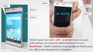 VESTEL VENÜS TELEFONA YAZILIM YÜKLEME [upl. by Arais]