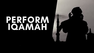 Iqamah  Second Call for Prayer [upl. by Ramiah]