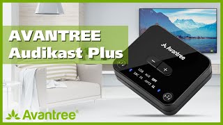 Watch TV using Wireless Headphones Bluetooth 50 Adapter for TV  Avantree Audikast Plus [upl. by Hussar]