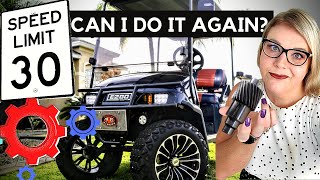 How to Increase Your Golf Cart Speed  Gear Upgrade Install [upl. by Lifton593]