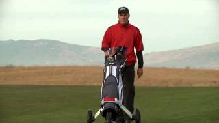 Sun Mountain Speed Cart V1 Golf Push Cart at InTheHoleGolfcom [upl. by Luar]