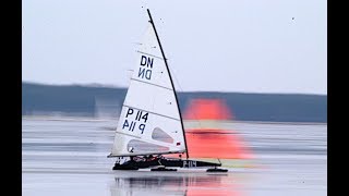 Ice Yachting  The fun and fear of 100kph [upl. by Lemmor]