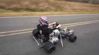 200cc Shifter Kart Top Speed Run 70 mph [upl. by Orme221]