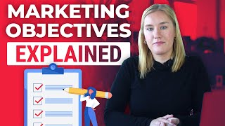 Marketing Objectives Explained  10 Examples [upl. by Tia555]