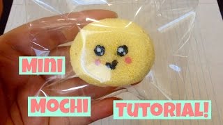 Homemade Squishy Tutorial Mini MochiU [upl. by Atir]