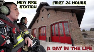 First 24 Hours in a New Fire Station  A Day in the Life [upl. by Bega]