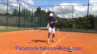 Aprenda jogar tenis  Aprenda bater de direita  Master the forehand by NewtonTennis Tips [upl. by Ahseal]