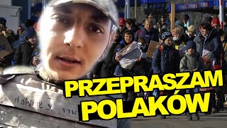 HIT Ukraiński żołnierz PRZEPRASZA POLAKÓW za UCHODŹCÓW [upl. by Anoyk54]