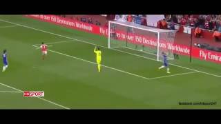 Alexis Sanchez Amazing Goals Arsenal VS Chelsea 30 [upl. by Eniawd]