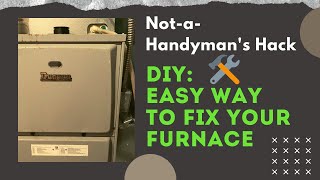 How to fix a Ducane Furnace no heat  Furnace turns off after 5 seconds  Easy way to fix Furnace [upl. by Otrebtuc357]