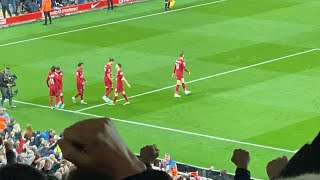 Mo Salah’s Goal V Man City  View From The Kop Stand  Liverpool 1 0 Man City [upl. by Ilaire794]