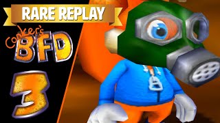 Conkers Bad Fur Day Walkthrough Part 3 N64  XBOX One [upl. by Moreno761]