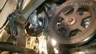 How To Replace Dodge Caravan Water Pump The Fast Easy Way [upl. by Hogen]