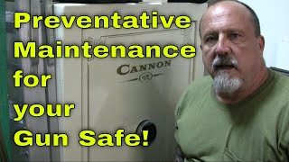 How To Do Preventative Maintenance on Your Gun Safe [upl. by Katti]