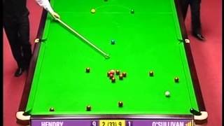 2004 World Snooker Championship SF Ronnie OSullivan vs Stephen Hendry Session 2 BBC [upl. by Anderegg60]