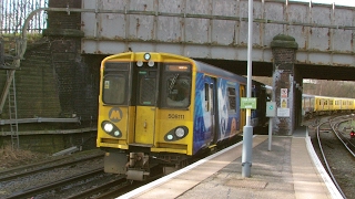 Half an Hour at 216  Birkenhead North Station 1022017  Class 507 508 terminus [upl. by Rehm]