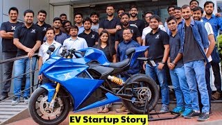 Indias First Electric SuperBike Startup Story  Emflux Motors [upl. by Othilia]