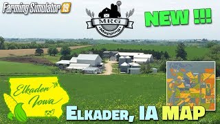 FS19  MAP quotElkader IAquot v10 by MRGMapping  review [upl. by Stanhope]