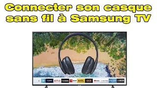 Comment brancher et connecter mon casque bluetooth a ma TV Samsung [upl. by Erfert137]