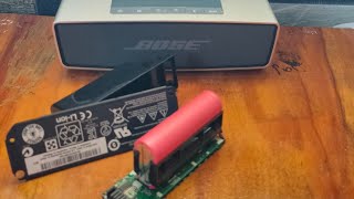 BOSE SoundLink Mini  How to open battery cover [upl. by Jamima]