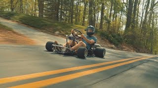 STICK SHIFT GO KART RIPS 200cc 5 Speed Shifter Kart Build [upl. by Aicenad369]