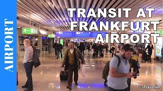 TRANSIT WALK AT FRANKFURT Airport FRA Terminal 1  Connection Flight Transfer Arriving amp Departing [upl. by Divadnahtanoj95]